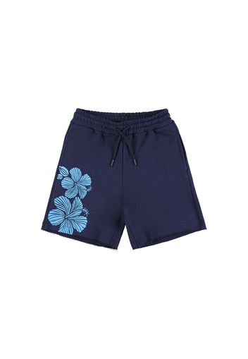 Shorts In Felpa Di Cotone