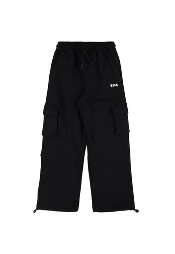 Pantaloni Cargo In Popeline Di Cotone