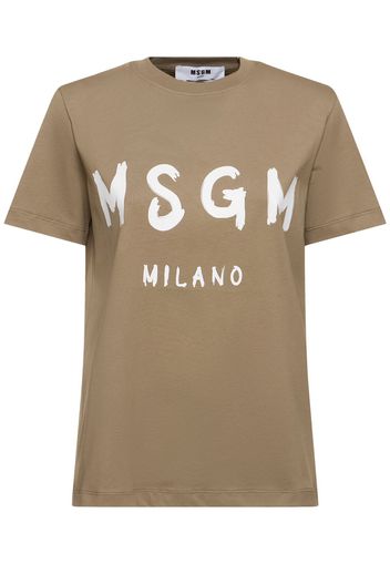 T-shirt In Jersey Di Cotone