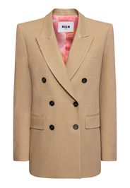 Blazer In Misto Viscosa