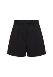 Shorts Sartoriali In Misto Lana