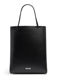 Borsa Media Matte Shopping In Pelle