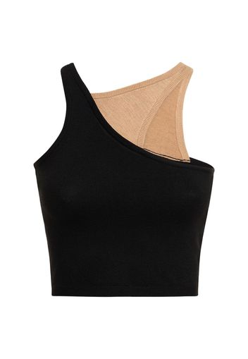 Tank Top Cropped Retro