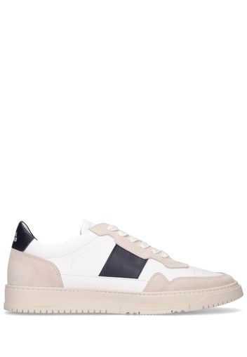 Sneakers Low Edition 8 In Pelle E Camoscio