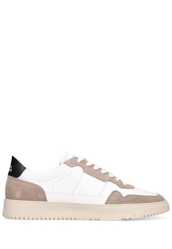 Sneakers Low Edition 8 In Pelle E Camoscio