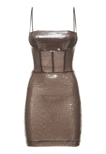 Kendall Sequined Mini Dress