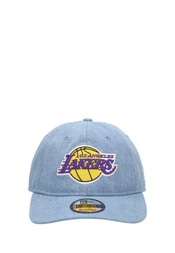 Washed Denim Los Angeles Lakers Cap