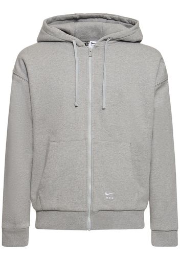 Mmw Cotton Blend Fleece Hoodie