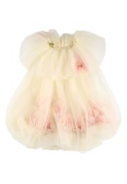 Tulle Dress W/ Appliqués