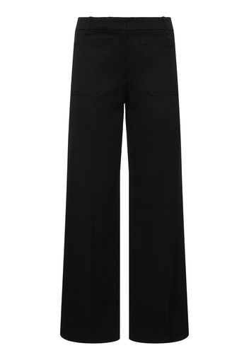 Enya Straight Wool Pants