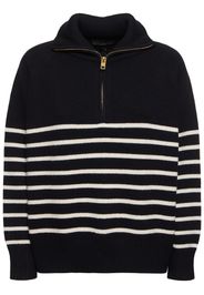 Pullover Ganze In Cashmere A Righe