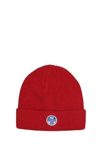 Cappello Beanie In Misto Cotone