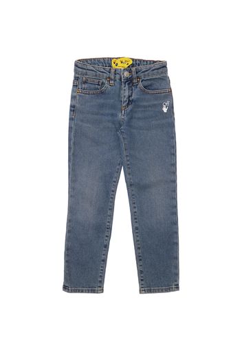 Stretch Cotton Denim Jeans