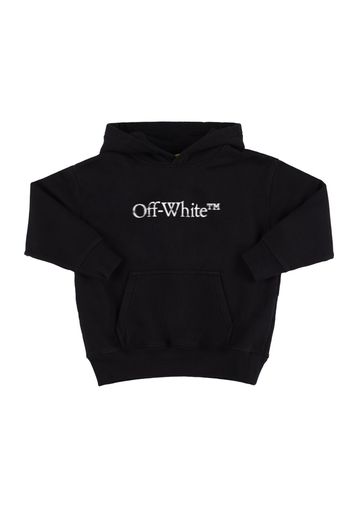 Bookish Bit Logo Cotton Hoodie