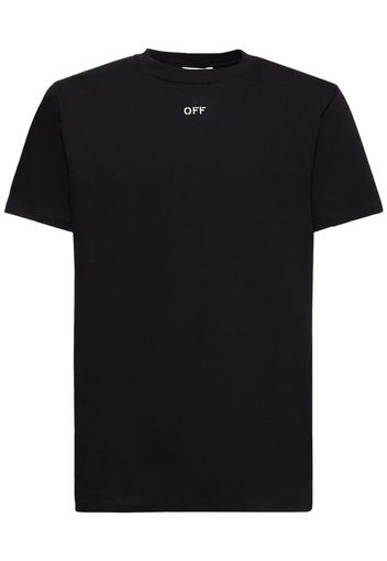 Off Stitch Slim Cotton T-shirt