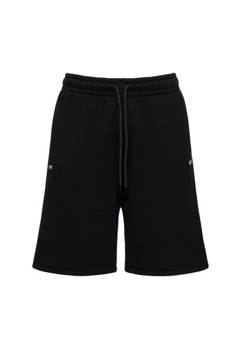 Off Stamp Skate Cotton Sweat Shorts