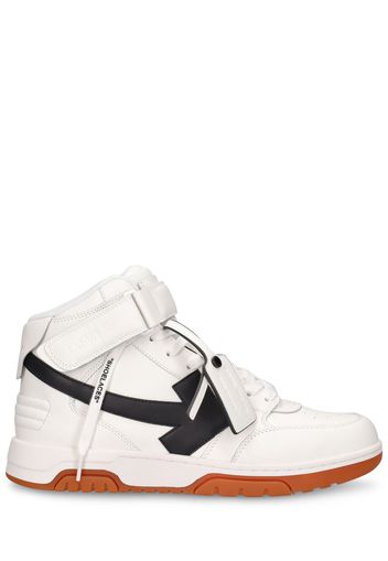 Sneakers Mid Top Out Of Office In Pelle