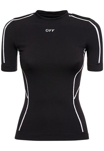 Off Stamp Stretch Tech T-shirt