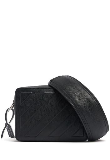 Diagonal Leather Camera Bag