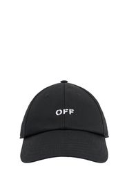 Off Stamp Cotton Drill Baseball Cap