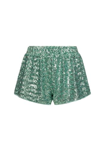 Shorts Con Paillettes