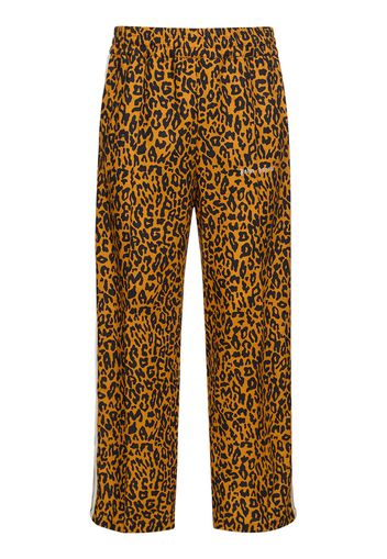 Pantaloni Cheetah In Misto Lino