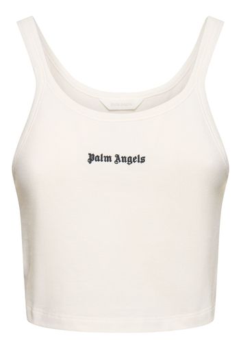 Classic Logo Cotton Tank Top