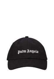 Logo Cotton Gabardine Baseball Cap