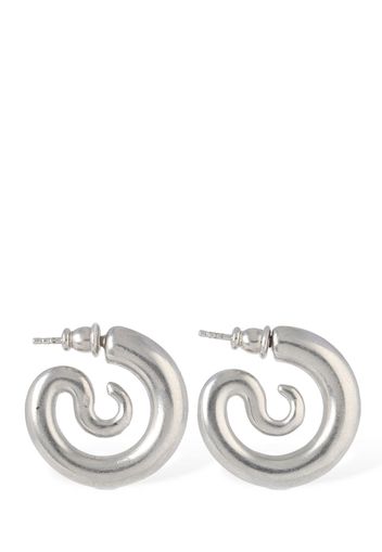 Xs Serpent Hoop Earrings