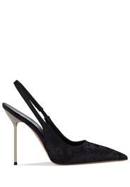 Décolleté Slingback Lidia In Velluto 105mm