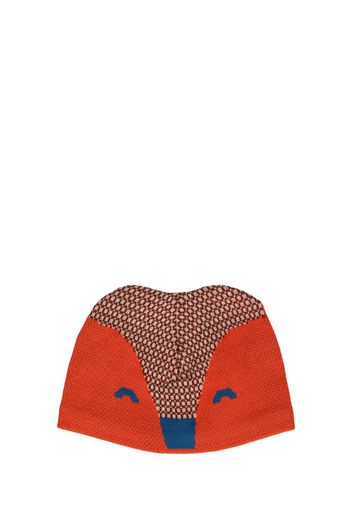 Wolf Recycled Poly Beanie