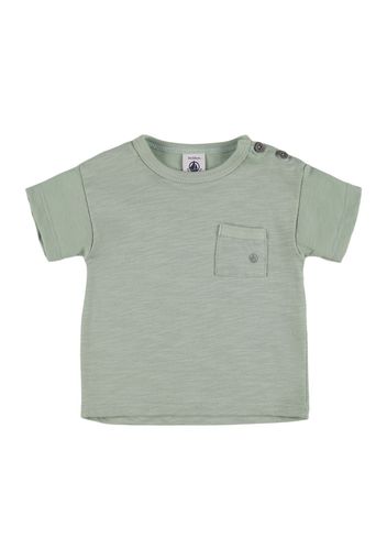 T-shirt In Cotone / Tasca