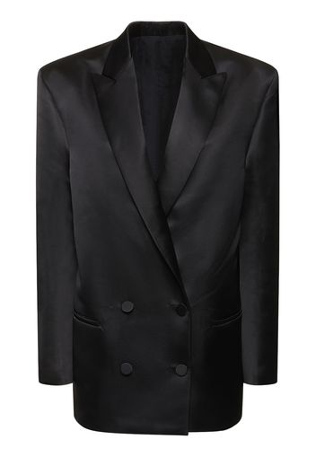 Blazer Doppiopetto In Duchesse