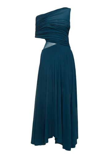 Vestito Midi In Tulle Stretch