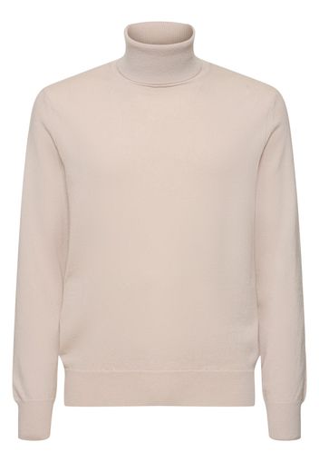 Maglia Collo Alto In Cashmere