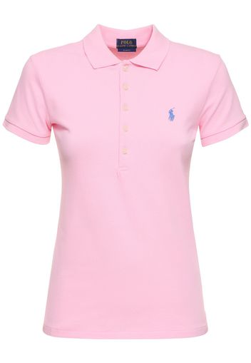 Julie Stretch Cotton Polo