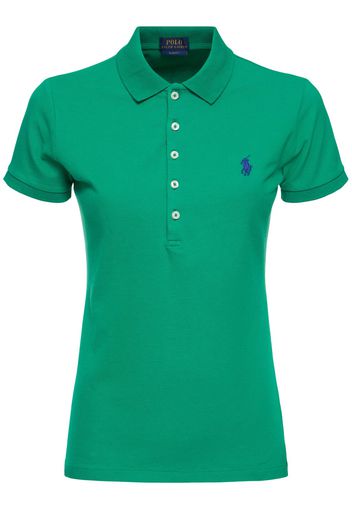 Julie Stretch Cotton Polo