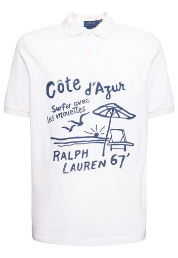 Cote D'azur White Polo