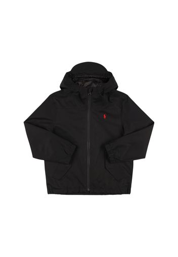 Hooded Nylon Jacket