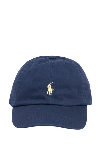 Cotton Gabardine Baseball Cap W/logo