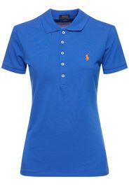 Julie Stretch Cotton Polo