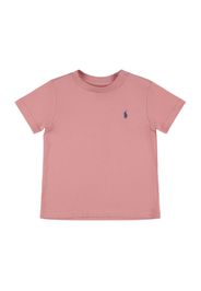 Logo Embroidery Cotton Jersey T-shirt