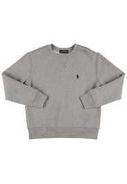 Logo Cotton Blend Sweatshirt