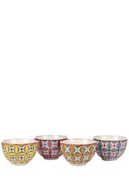 Set Di 4 Ciotole Hippy In Ceramica