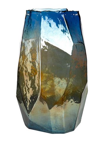 Large Graphic Luster Vase