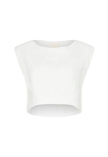 Crop Top Martina In Lino