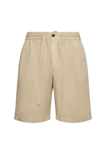 Shorts Jogger In Misto Lyocell