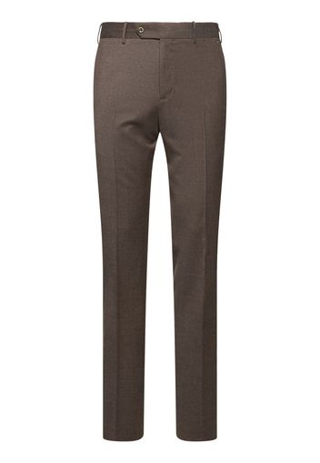 Pantaloni In Flanella Di Lana Leggera