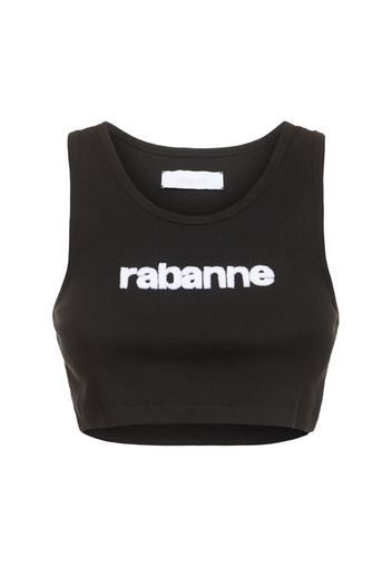 Logo Jersey Crop Top