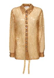 Camicia Con Paillettes